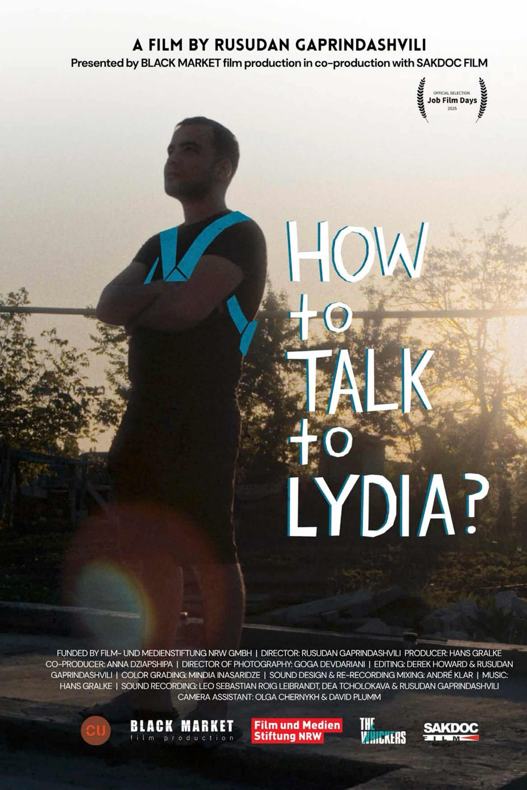 Filmplakat des Dokumentarfilms „How to Talk to Lydia?" – Tonpostproduktion Soundscape Studios Leipzig