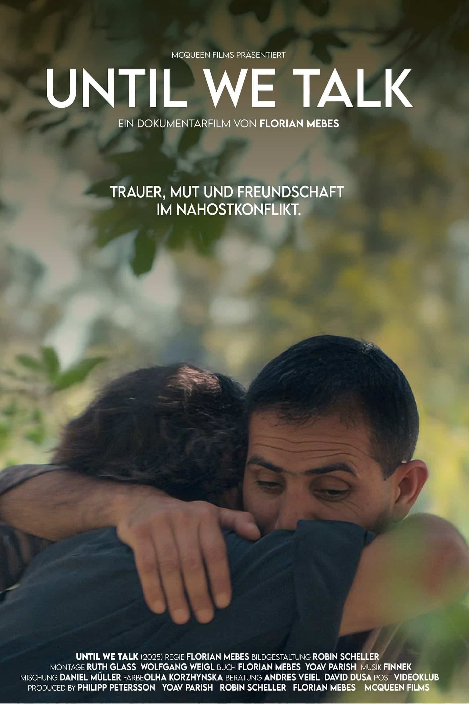 Filmplakat des Dokumentarfilms „Until We Talk" – Tonpostproduktion Soundscape Studios Leipzig
